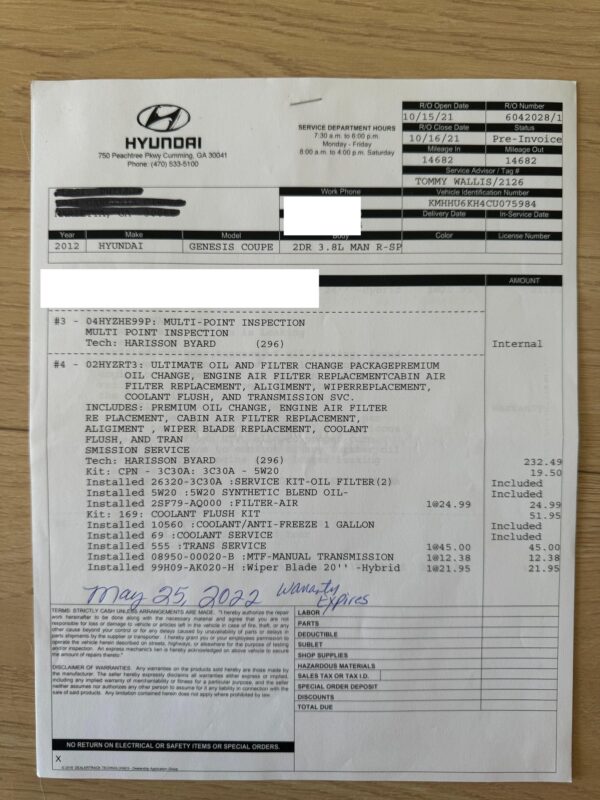 2012 Hyundai Genesis Coupe 3.8 R-Spec - Image 40